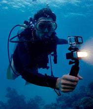 Waterproof Dimmable LED Flash light for GoPro, SJcam, Xiaomi Yi