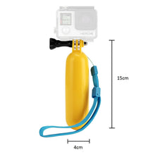 MazeTechno Floating Handle for Gopro HERO 5 4 Silver Black Session 3+ 3 2 and FREE Anti-fog inserts - SJcam Accessories Floaty Hand Grip Monopod Stick