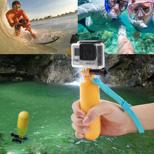 MazeTechno Floating Handle for Gopro HERO 5 4 Silver Black Session 3+ 3 2 and FREE Anti-fog inserts - SJcam Accessories Floaty Hand Grip Monopod Stick