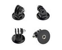 MazeTechno Tripod Mount Adapter for GoPro Camera Hero 5 4 Silver Black Session 3+ 3 2 HD, Action Camcorder Xiaomi Yi, SJcam, SJ4000, SJ5000. Monopod Mounts Replacement Accessory Head (2pcs)