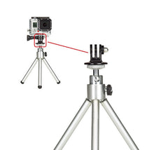 MazeTechno Tripod Mount Adapter for GoPro Camera Hero 5 4 Silver Black Session 3+ 3 2 HD, Action Camcorder Xiaomi Yi, SJcam, SJ4000, SJ5000. Monopod Mounts Replacement Accessory Head (2pcs)