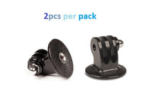MazeTechno Tripod Mount Adapter for GoPro Camera Hero 5 4 Silver Black Session 3+ 3 2 HD, Action Camcorder Xiaomi Yi, SJcam, SJ4000, SJ5000. Monopod Mounts Replacement Accessory Head (2pcs)